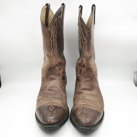 SMOKY MOUNTAIN Denver Western Embroidered Cowboy Boots Mens 10 - Picture 2 of 8